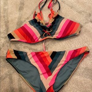 Billabong color spell bikini set
